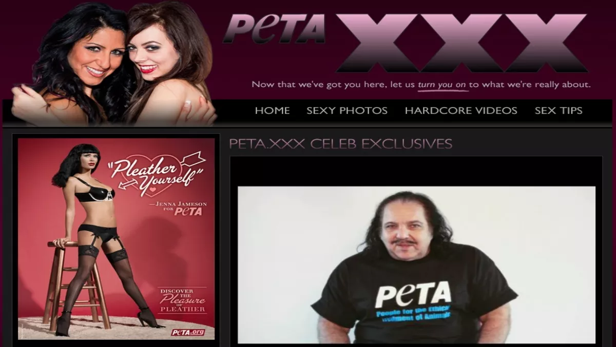 American Animals Xxx Videos - Ron Jeremy fronts for PETA's new .xxx site