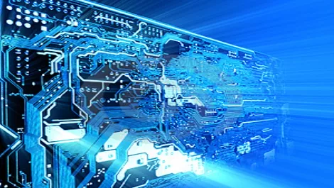 High technology background thumb4351273