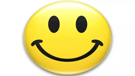 Smiley face happy