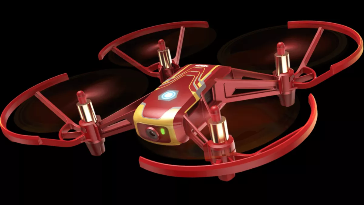 Iron man store drone with camera