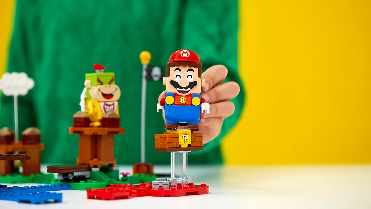 Lego teams up with Nintendo for Super Mario brick-based game