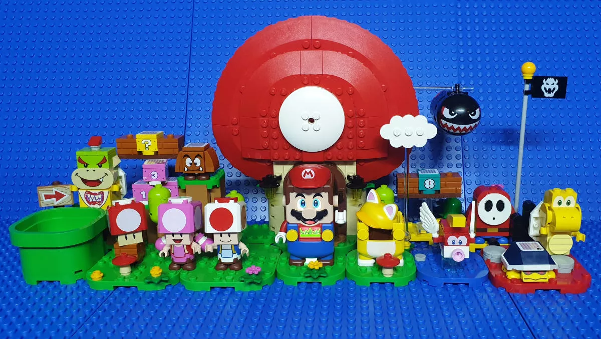 When does lego mario come online out