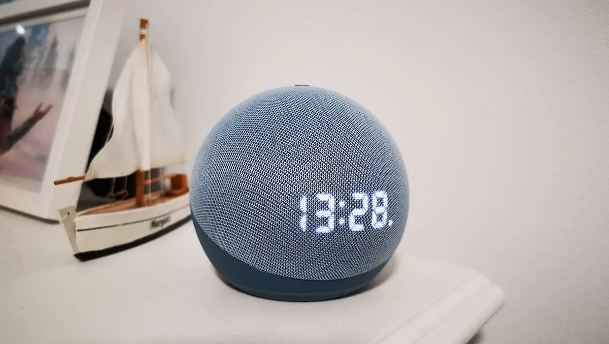  Echo Dot -5th Gen- Smart Speaker with Alexa -black Box