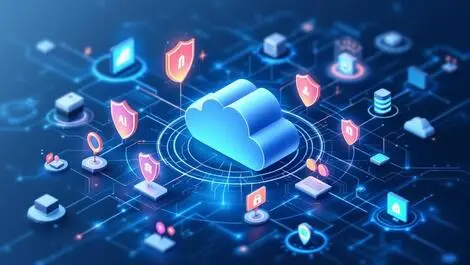 Story image (Secure cloud shields interconnected data streams ai enterprise data protection.webp)