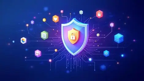 Story image (Digital security shield protecting interconnected app icons data streams.webp)