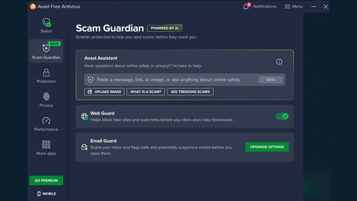 Hands-on Review: Avast Premium Security with Scam Guardian Pro