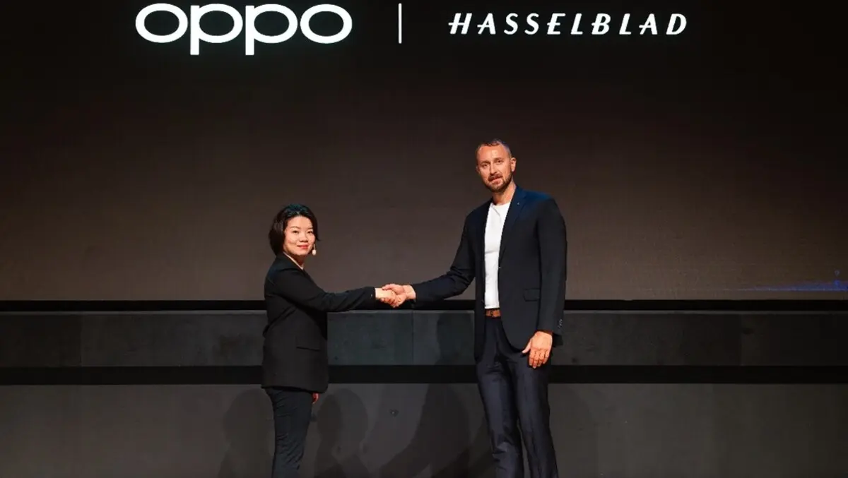 Olivella liu  overseas cmo  oppo and bronius rudnickas  global marketing manager  hasselblad