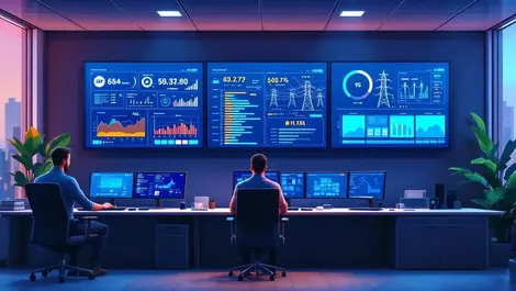 Uk electricity it control room sap dashboard stable operations