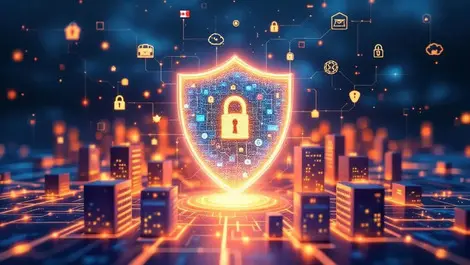 Cloud identity recovery security glowing shield canada us growth