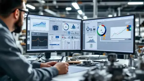 French auto factory office erp engineers cost lifecycle focus