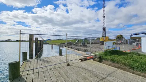 Ōpōtiki waterfront jetty takes shape but faces $100,000 cost blowout