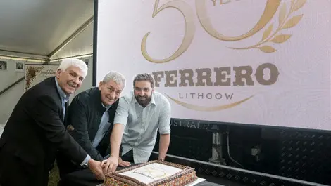 Ferrero marks 50 years of Nutella making in Lithgow